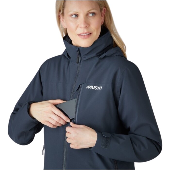 Musto Mujer BR1 2024 PL Chaqueta De Capa Intermedia 82581 - True Navy